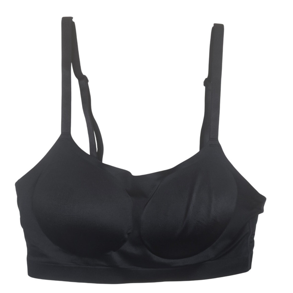 Soma Enbliss Luxe Adjustable Bralette Black No Underwire Lightly Padded Women M